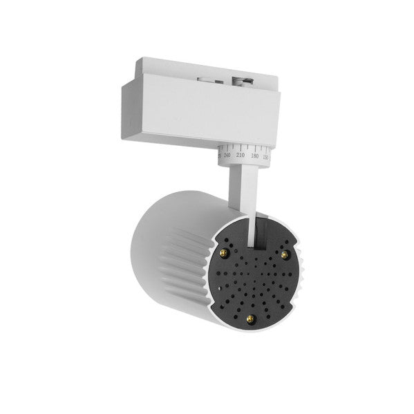 Foco Carril 20w 4000k Telma Blanco 1800lm 36º Orientable 330º Regx15,5x8,2 Cm