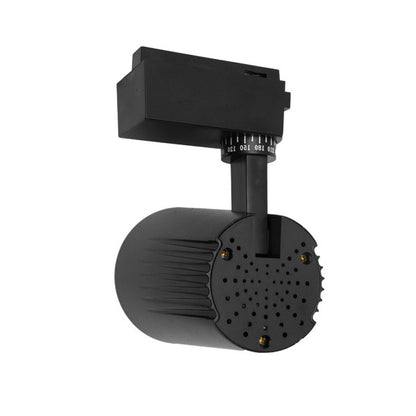 Foco Carril 30w 2700k Telma Negro 2700lm 36º Orientable 330º Regx19x9 Cm