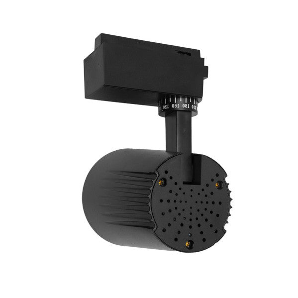 Foco Carril 30w 6000k Telma Negro 2700lm 36º Orientable 330º Regx19x9 Cm