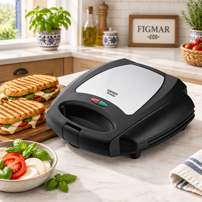 Haeger Tostata con paninis y Figmar
