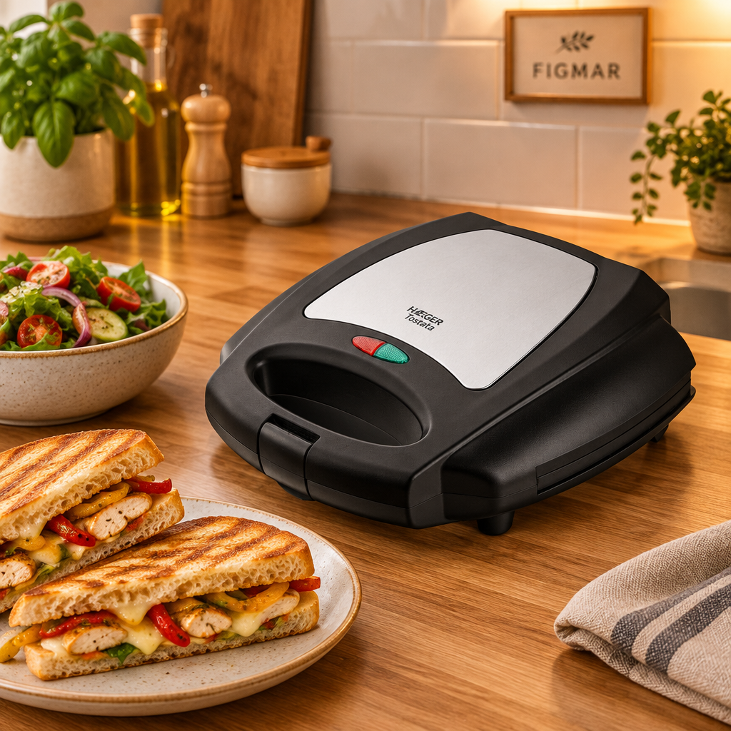 Haeger Tostata en cocina contemporánea con Figmar