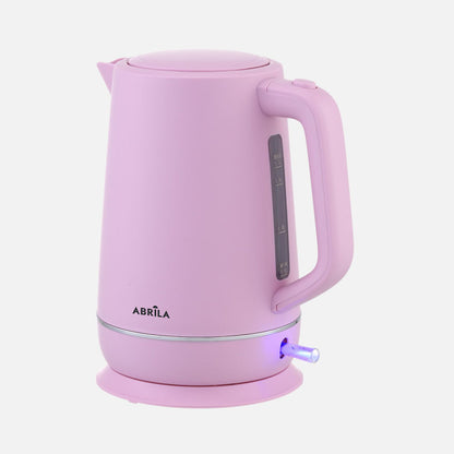 Hervidor De Agua Elec.coffee Rosa 1,7l 2200w Base Girat.tacto Frio,apagad.autom.seguridad 25x22x15,5cm