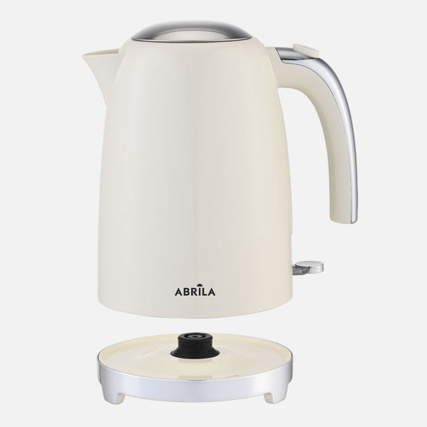 Hervidor De Agua Elec.yuka Beis 1,7l 2200w Base Girat.oria Tacto Frio,apagad.autom.seguridad 25x22x15,5cm