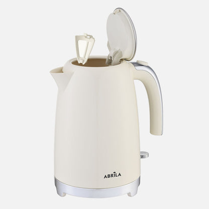 Hervidor De Agua Elec.yuka Beis 1,7l 2200w Base Girat.oria Tacto Frio,apagad.autom.seguridad 25x22x15,5cm