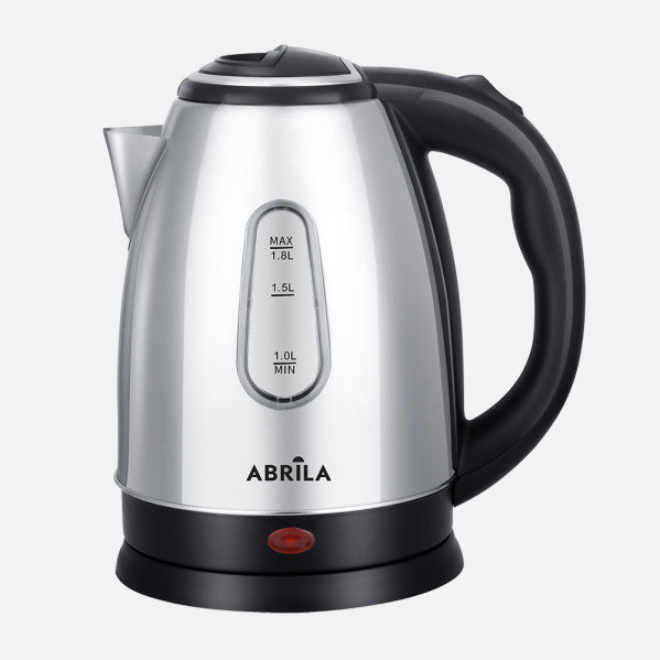 Hervidor De Agua Elect.arabigo Negro/plata 1,8l 1500w  Base Giratoria,apagado Automatico 24,5x22x16cm