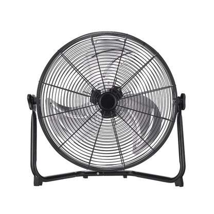 Industrial Fan Midas 100w Black/Chrome 46d 3 Speeds,Adjustable 51x55x22 Cm