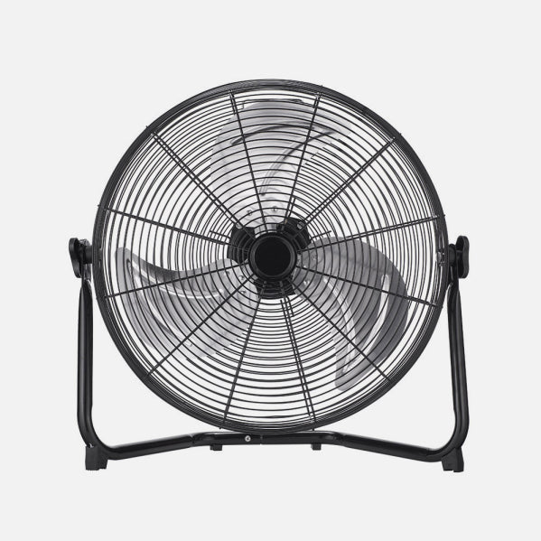 Industrial Fan Midas 100w Black/Chrome 46d 3 Speeds,Adjustable 51x55x22 Cm