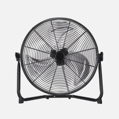 Industrial Fan Midas 100w Black/Chrome 46d 3 Speeds,Adjustable 51x55x22 Cm