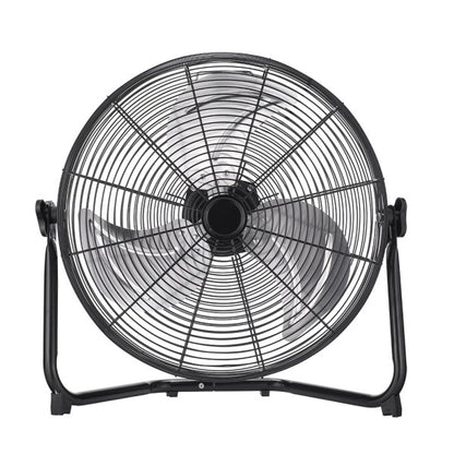 Industrial Fan Midas 120w Black/Chrome 55d 3 Speeds,Adjustable 59x62x22 Cm