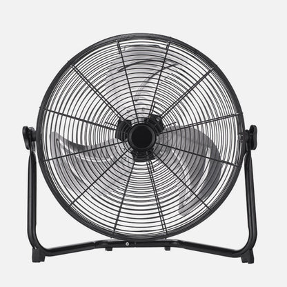 Industrial Fan Midas 120w Black/Chrome 55d 3 Speeds,Adjustable 59x62x22 Cm