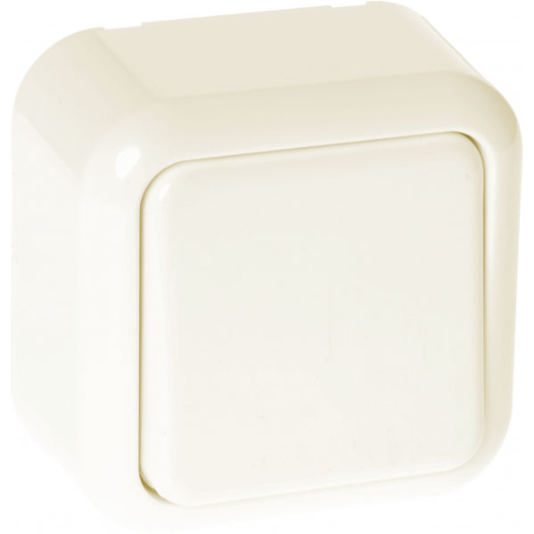 Interruptor Unipolar Ancient Beis 6x6x3 Cm