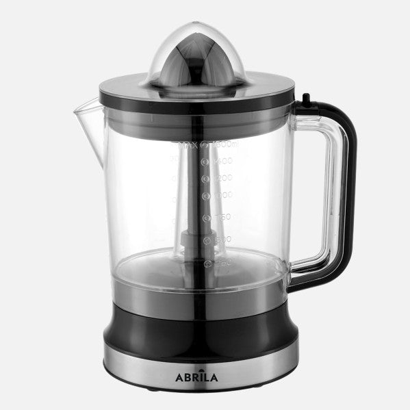 Juicer Citr.kaki Nero/steel 120w 1,6l Rotation 2faces 2cones,encendico/turn Autom.antideslizante 28x22x15,5cm