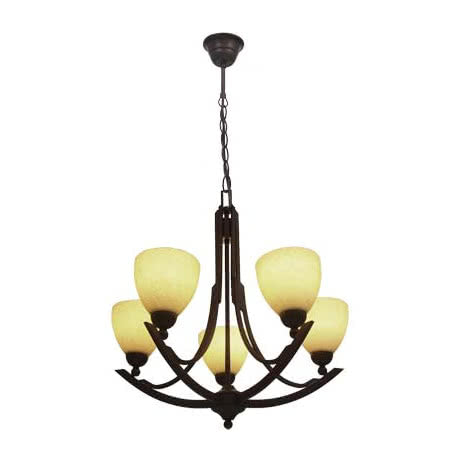 Lamp Series Orense Brown 5xe27 66x63