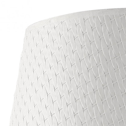 Lampara Crasas 5xe14 Blanco/oro Regx54x54 Cm
