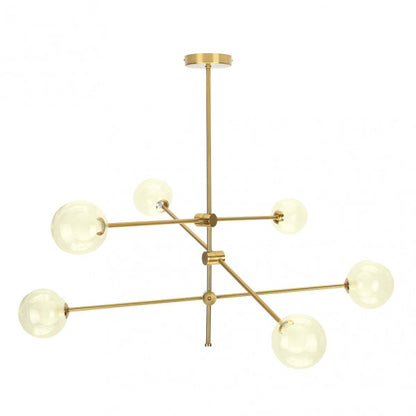Lampara Jerusalen 6xg9 Bronce 72x90x90 Cm