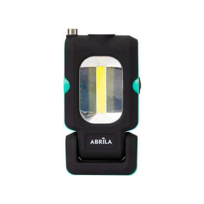 Linterna De Trabajo Rumbo Led+cob+iman Telescopico 200 Lm 2x12x16cm Base Articulable E Imantada, Pilas Incluidas