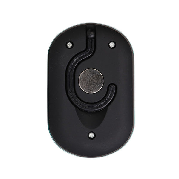 Linterna Led Cob Flash C/gancho E Iman Negro/verde 200lm 9,5x6x3,5cm Compact 3xaaa Incluida