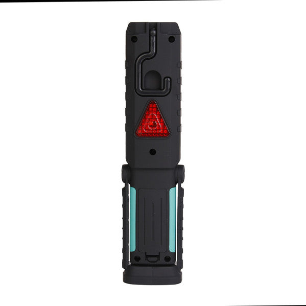 Linterna Led De Trabajo Foton 3en1 Encendido+2cob+emergencia 300lm Base Magnetica Y Gancho Giratorio