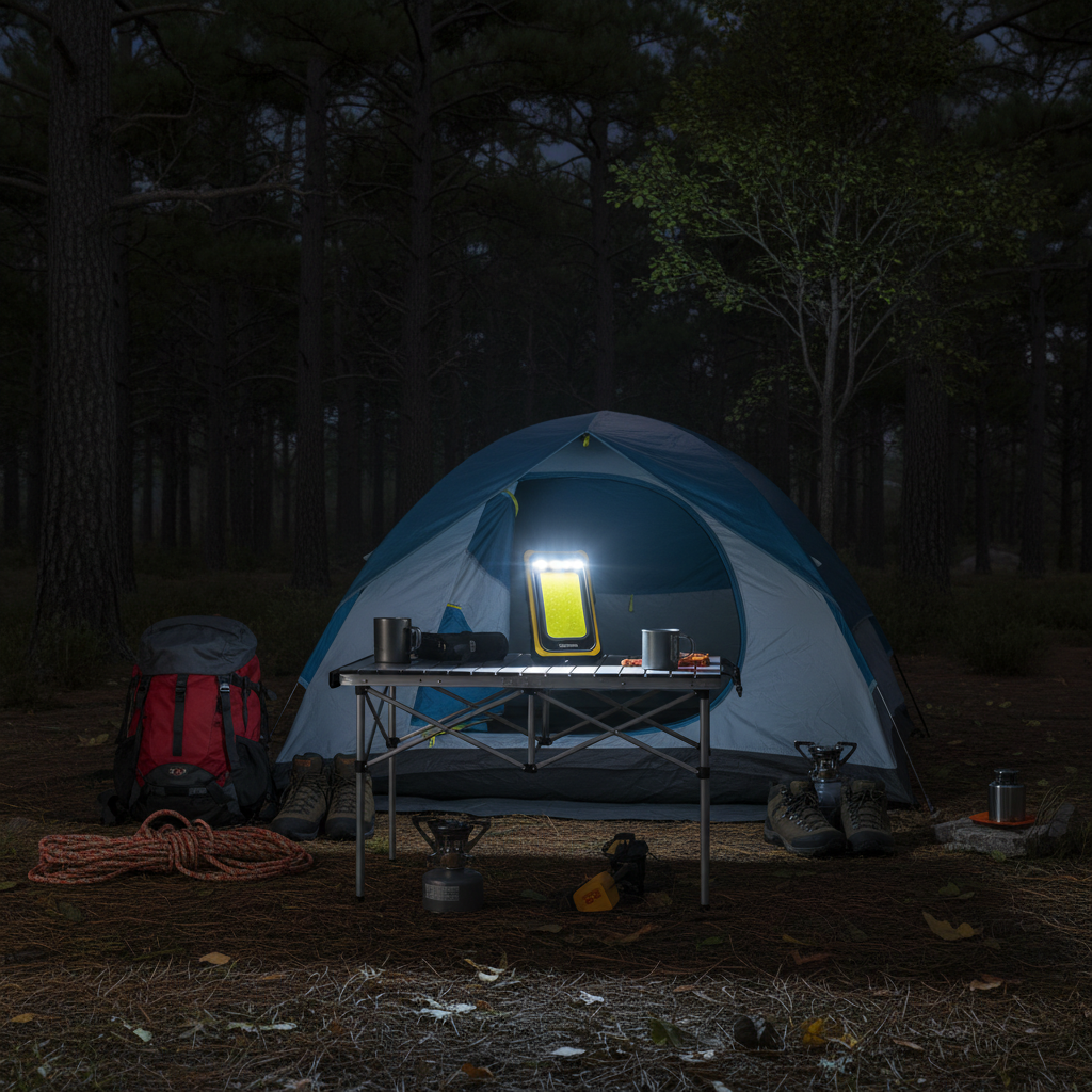 Linterna Solar LED Recargable 10W+5W COB 6500K 800Lm Repelente Mosquitos F-Bright | Suministros Figmar
