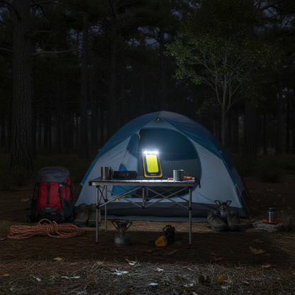 Linterna Solar LED Recargable 10W+5W COB 6500K 800Lm Repelente Mosquitos F-Bright | Suministros Figmar