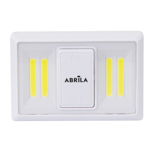 Luz De Armario Led Cob Umbral 200lm C/interruptor 3x11,5x7,5cm Iman, Adhesivo Y Colgar