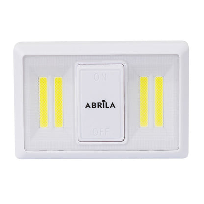 Luz De Armario Led Cob Umbral 200lm C/interruptor 3x11,5x7,5cm Iman, Adhesivo Y Colgar