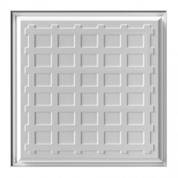 Panel Led 48w 6500k Lino Blanco 4800lm  1x59,5x59,5 Cm Corte 59x59 Cm