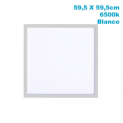 Panel Led 48w 6500k Lino Blanco 4800lm  1x59,5x59,5 Cm Corte 59x59 Cm