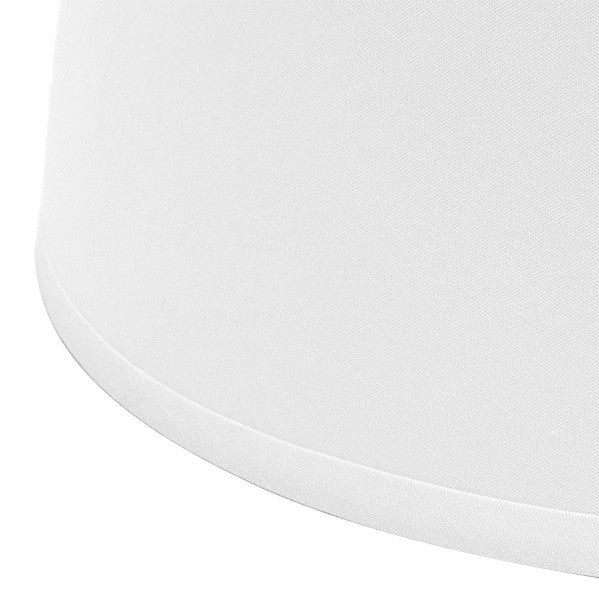 Pantalla Clara E27 Blanca 20dx15dx13h Conica Abierta