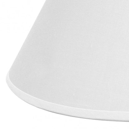 Pantalla Clara E27 Blanca 40dx20dx26h Conica Cerrada
