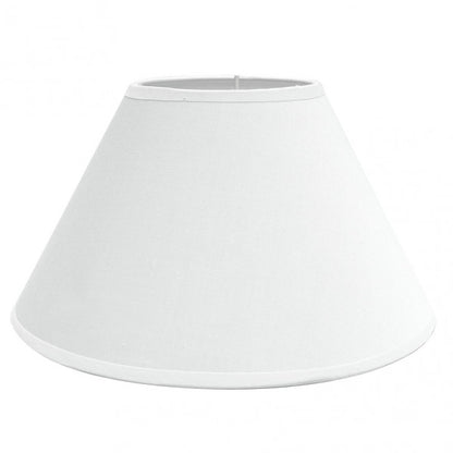 Pantalla Clara E27 Blanca 45dx23dx29h Conica Cerrada