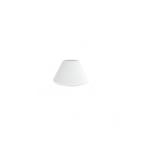 Pantalla Clara Pinza Blanca 14dx8dx9,5h Conica Cerrada