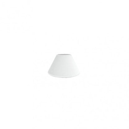 Pantalla Clara Pinza Blanca 14dx8dx9,5h Conica Cerrada
