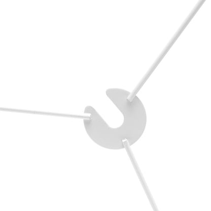 Pantalla Colgante Kenya M10 Blanco/gris 40Dx38dx22h Difusor Incluido
