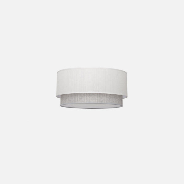 Pantalla Colgante Kenya M10 Blanco/gris 40Dx38dx22h Difusor Incluido