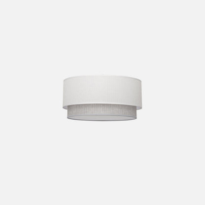 Pantalla Colgante Kenya M10 Blanco/gris 40Dx38dx22h Difusor Incluido