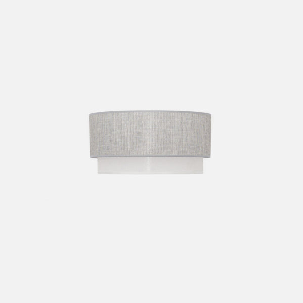 Pantalla Colgante Kenya M10 Gris/blanco 40Dx38dx22h Difusor Incluido