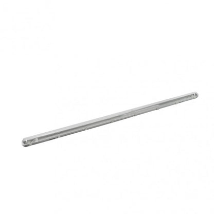 Pantalla Estanca 150cm Lines  Para Led 1xt8 Ip54 Gris/transparente 158x7,8x6 Cm