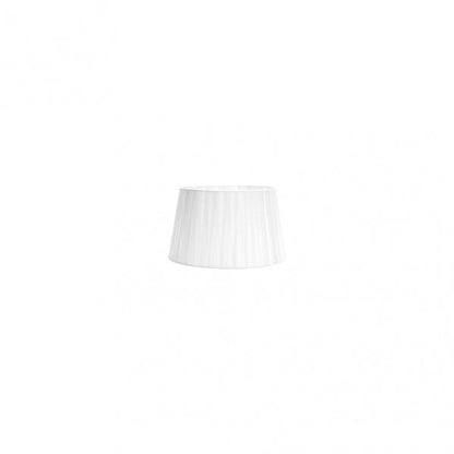 Pantalla Laura E27 Blanca 15dx12dx13h Conica Abierta