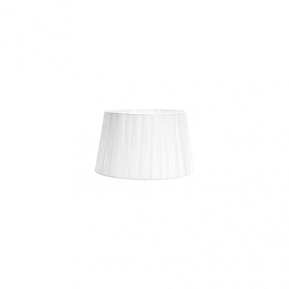 Pantalla Laura E27 Blanca 20dx15dx12h Conica Abierta