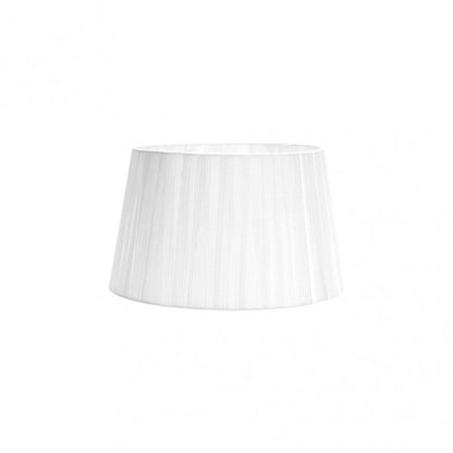Pantalla Laura E27 Blanca 30dx22dx17h Conica Abierta