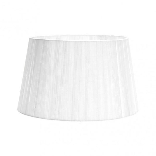 Pantalla Laura E27 Blanca 45dx35dx30h Conica Abierta