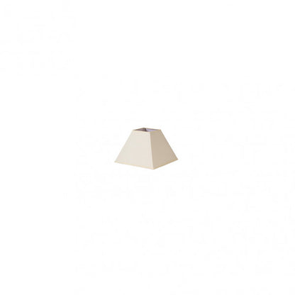 Pantalla Piramide Mezzo Pinza Beis 12dx7dx10h  Tejido Popelin