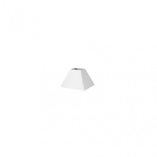 Pantalla Piramide Mezzo Pinza Blanco 12dx7dx10h  Tejido Popelin