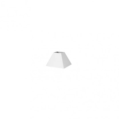 Pantalla Piramide Mezzo Pinza Blanco 12dx7dx10h  Tejido Popelin