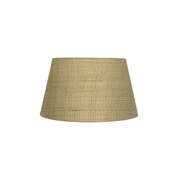 Pantalla Salma E27 Natural 30dx22dx17h Conica   Abierta
