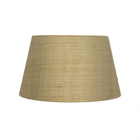 Pantalla Salma E27 Natural 40dx30dx25h Conica   Abierta