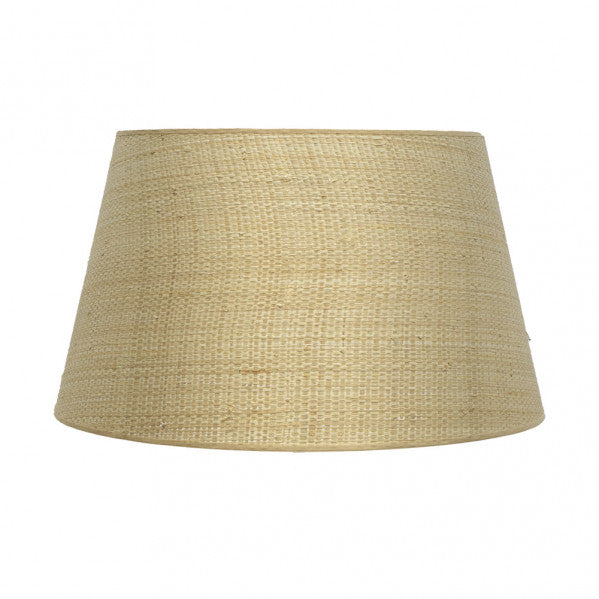 Pantalla Salma E27 Natural 45dx35dx30h Conica   Abierta