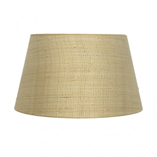 Pantalla Salma E27 Natural 45dx35dx30h Conica   Abierta