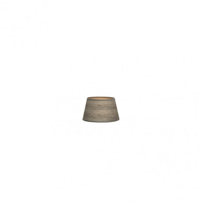 Pantalla Salma Pinza Madera Gris 10dx8dx8h Conica   Abierta